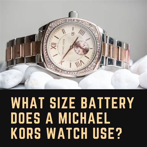 michael kors watch battery sizes|Michael Kors Watch battery chart.